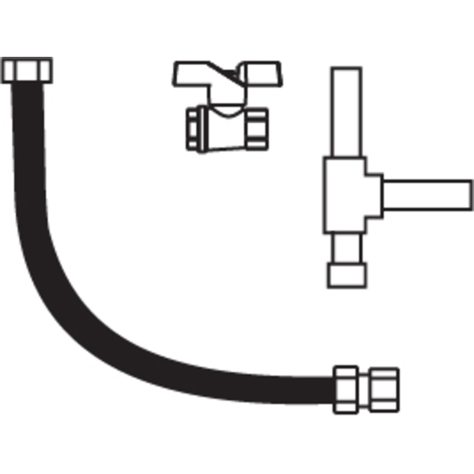 SunStar Gas Connection Kit, Model# 44560352